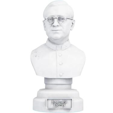 Imagem de Estátua Busto São Josemaría Escrivá (Cor Mármore)