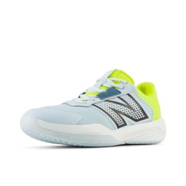 Imagem de New Balance Tênis feminino 696 V6, Pedreira Azul/Firefly, 11