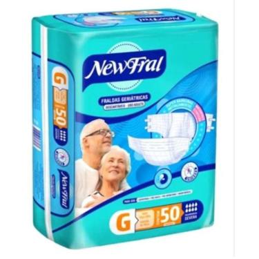 Imagem de Fralda Geriatrica New Fral Mega G C/50