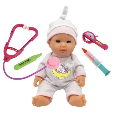Imagem de Conjunto de bonecas Doctor The New York Doll Collection com bebê de 16"