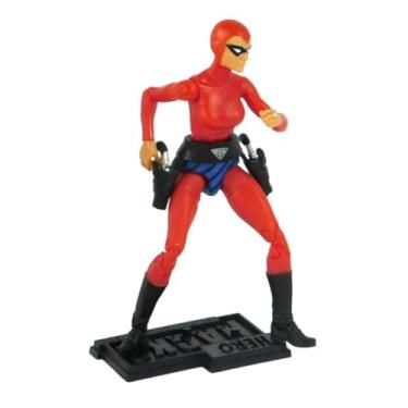 Imagem de Boss Fight Studio Hero H.A.C.K.S. The Phantom Julie Walker Action Figure, Wave 1.5 – Highly Articulated Figurine with Accessories, Holstered Belt, Pistols, Alternate Head & Hands, Book & Stand – 1:18