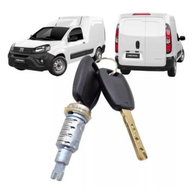 Imagem de Miolo Porta Traseira Nova Fiorino 2014 Em Diante Com Chave - ATEMIS