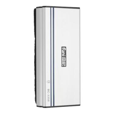 Imagem de PATIKIL 1 Pack Magnetic Dry Erase Eraser, 2.1x4.9in Magnetic Whiteboard Eraser Aluminum Metal for White Board Glass Calendar Board Fridge Refrigerator Office Supplies, Small, 54x124mm