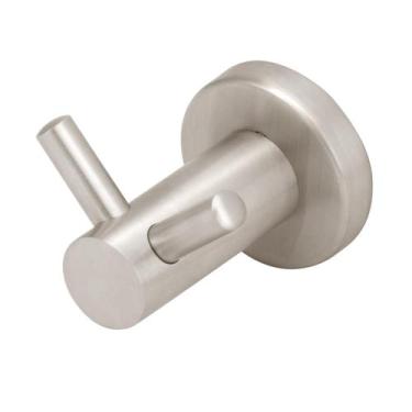 Imagem de Suporte Porta Toalha Cabide Duplo Banheiro Inox Escovado - Modelar