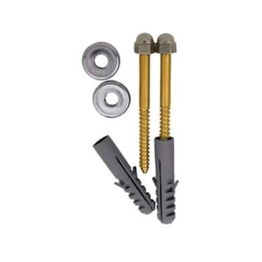 Imagem de Parafuso de Fixação para Bacia Sanitária com Bucha B10 2302 2 Unidades