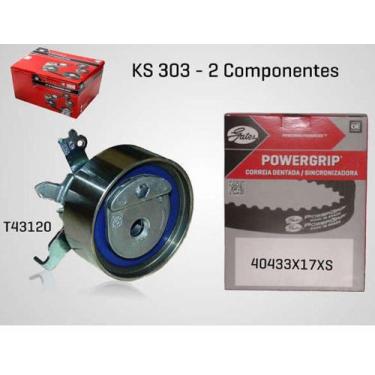 Imagem de Ks303 kit correia dentada tensionador cobalt celta corsa classic corsa