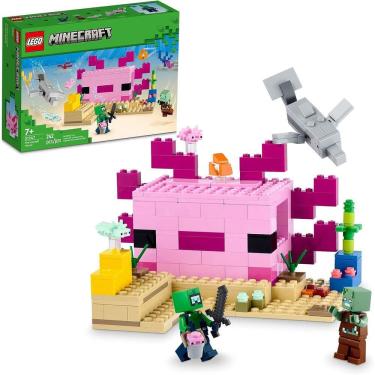 Imagem de LEGO Minecraft - A Casa do Axolotl 21247