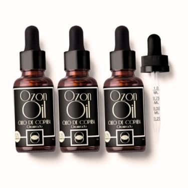 Imagem de Óleo de Copaíba Ozonizado Natural e Concentrado 3x 50ml 100% Puro