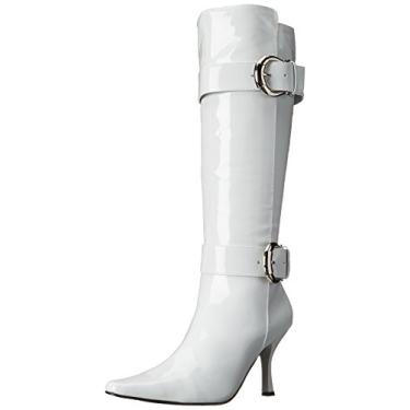 Imagem de CL By Chinese Laundry Bota feminina Shannon, Patente branca de inverno, 7.5