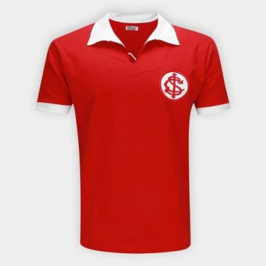 Imagem de Camisa Internacional Retrô Athleta Masculina, Vermelho, G