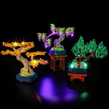 Imagem de BRIKSMAX Kit de luz 2.0 para Lego - Mini Bonsai - Iluminação LED inovadora compatível com Lego The Botanical Collection 10373 - Conjunto de modelo não incluído