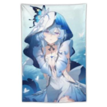 Imagem de LIEGBMEU Sexy Bikini Hot Anime Girl Tapeçaria 101.6 cm x 152.4 cm Interior Exterior Wall Quilt Art Decoração de Tapeçaria Caprichosa, AF146