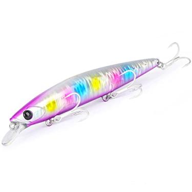 Imagem de ZZTWER Ultra Long Casting 135S Saltwater Sinking Minnow 135 mm 26,4 g Tungaten Isca de pesca de robalo duro