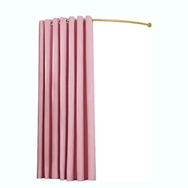 Imagem de Trilho portátil e gancho loja de roupas, provador, divisória de privacidade em forma de C, loja de roupas para shopping center, loja de roupas de escritório