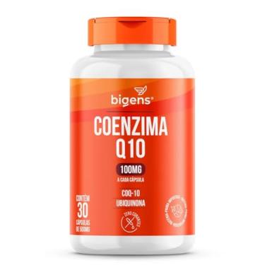 Imagem de Coenzima Q10 100mg Coq-10 Ubiquinona 30 Caps biogens