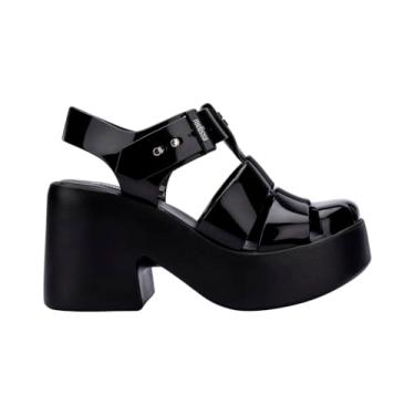 Imagem de Melissa Lulu Plataforma feminina, Preto, 37