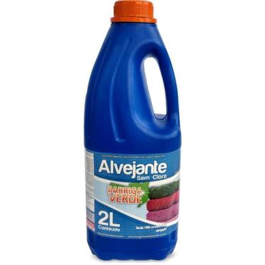 Imagem de Alvejante sem cloro 2 litros perfumado Barriga Verde - Barriga Verde 