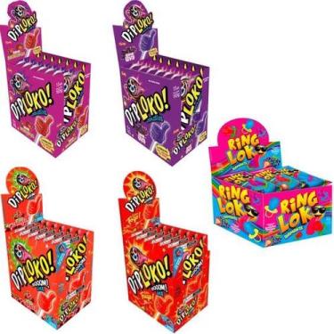 Imagem de Halloween c/ Pirulitos Dip Loko Explosive Diversos Sabores! - Danilla 