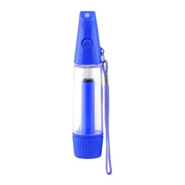 Imagem de KiBcsLic Spray de água portátil com alça de transporte, borrifador de água refrescante de 80 ml para esportes ao ar livre, Azul