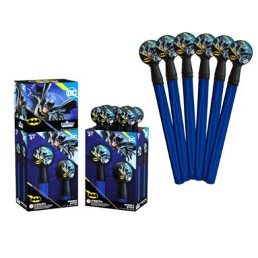 Imagem de Lança Bolha de Sabão Bubble Stick Personagens 130ml Bastão (Batman (6 Un))