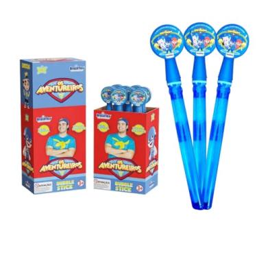 Imagem de Lança Bolha de Sabão Bubble Stick Personagens 130ml Bastão (Lucas Neto (3 Un))