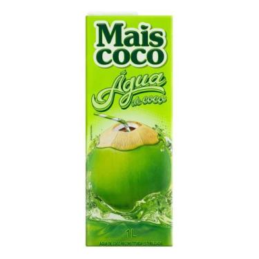 Imagem de Kit c/ 6 Agua de Coco Esterilizada Mais Coco Caixa 1l