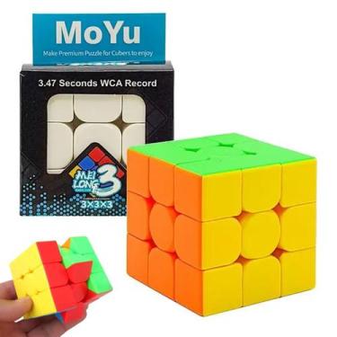 Imagem de Cubo Magico Moyu Profissional 3x3x3 Quadrado Speed Cube Brinquedo Orig