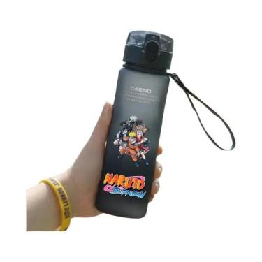 Imagem de Copo De Água Portátil De Grande Capacidade Com Tampa Flip-top Do Anime