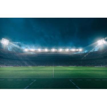 Imagem de Painel de Tecido Sublimado Futebol Estádio Panorâmica - Fabrika de Fes