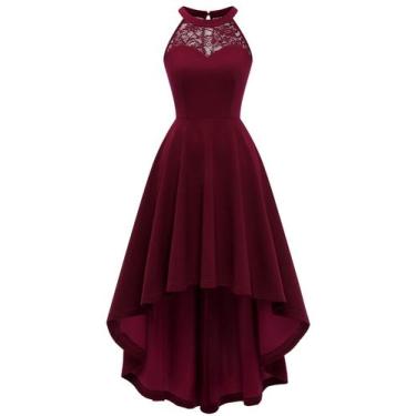 Imagem de Vestido Bbonlinedress Vintage Formal Wedding Borgonha tamanho GG