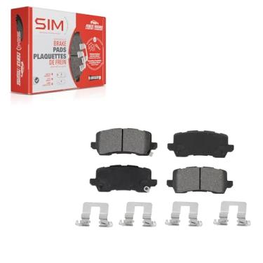 Imagem de Pastilhas de freio a disco traseiro SIM-1698 para Acura Honda Odyssey TLX MDX RLX