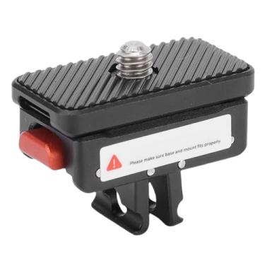 Imagem de SPYMINNPOO Montagem Magnética da Câmera, Anti Shake 1/4 Câmera Magnética Libere Acessórios de Adaptador de Placa de Conexão Base para X5 Ace Pro