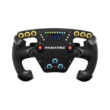 Imagem de Fanatec Sim Racing ClubSport Steering Wheel F1 Esports V2 – Officially Licensed Formula 1™ Product, Alcantara Grips, LED Display, Magnetic Paddles, Integrated Vibration Motors – PC