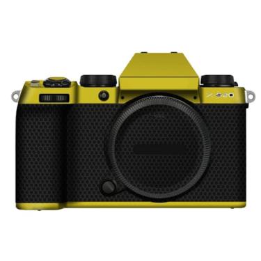 Imagem de X-S20 Película para câmera adesivo antiarranhões película protetora de vinil película protetora do corpo revestimento decalques capa para FujiFilm X-S20 XS20 (ouro fosco)