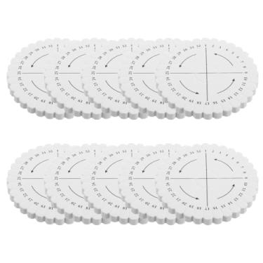 Imagem de Uonlytech Kit de ferramentas para fabricação de pulseiras de disco de tecelagem, 10 peças, placa Kumihimo para artesanato de joias DIY para iniciantes e projetos versáteis de miçangas