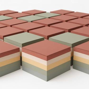 Imagem de Thenshop One Book of Five Colors Sticky Notes Bulk Small 2x1,5 polegadas Colorido Mini bloco de notas autoadesivas, notas de papel para material escolar de escritório, 24 blocos, 50 folhas/bloco (24