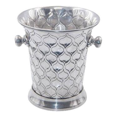 Imagem de Balde De Champanhe Gelo Em Alumínio Robusto 25 X 27