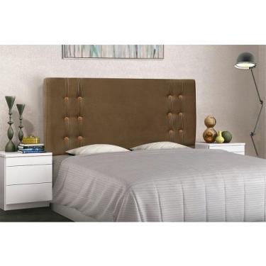 Imagem de Cabeceira Gênova Para Cama Box Solteiro 90 cm Suede S04 - D'Rossi - DR