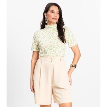 Imagem de Blusa Feminina Infinita Cor Verde, G, Verde