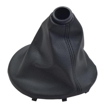 Imagem de Yoegerery Capa de manípulo de câmbio de marchas compatível com Kia CERATO Forte 2009-2012 Capa de mudança de marchas botão de câmbio botas de couro manual MT