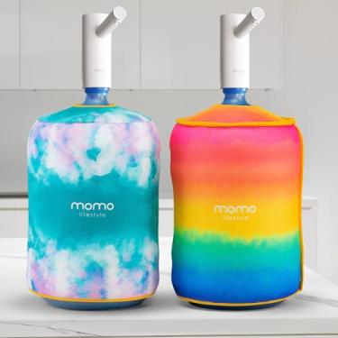 Imagem de Momo Lifestyle: Capa Momo, Capa para Galão de Água, dupla-face, 100% Neoprene (Rainbow 20 Litros)