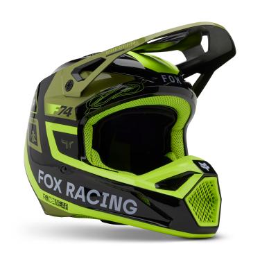 Imagem de Capacete Fox V1 Race Spec Verde 62-XL