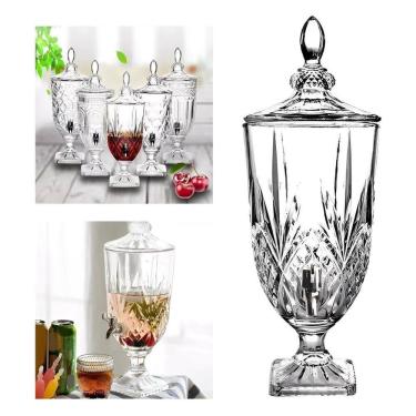 Imagem de Suqueira De Vidro Transparente 6 Litros