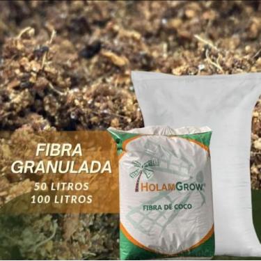 Imagem de Fibra De Coco Substrato Para Plantas Germinação Plantio 50l - Shopping