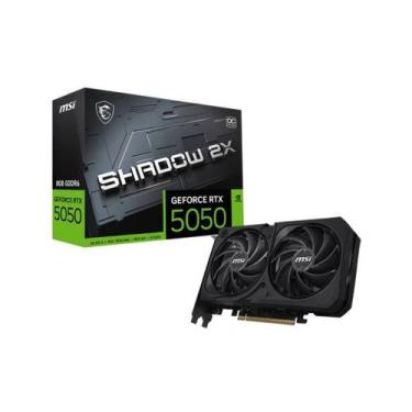 Imagem de Placa de Vídeo MSI NVIDIA GeForce RTX 5050 Shadow 8GB GDRR6 128 Bits 9