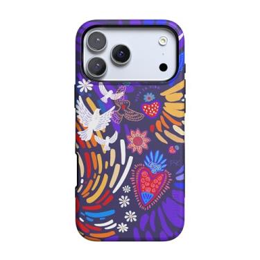 Imagem de Casely Capa para iPhone 17 Pro | Viva La Vida | Colagem Frida Kahlo | Compatível com MagSafe | Design protetor arrojado