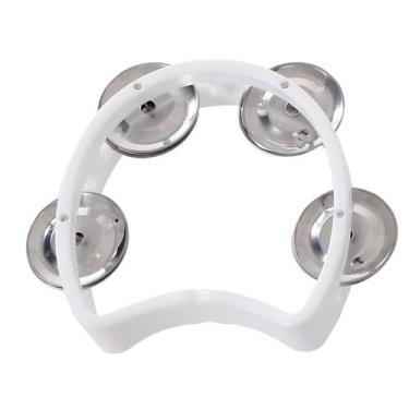 Imagem de Pandeiro Meia Lua Infantil Spanking Branco - ZELLMER