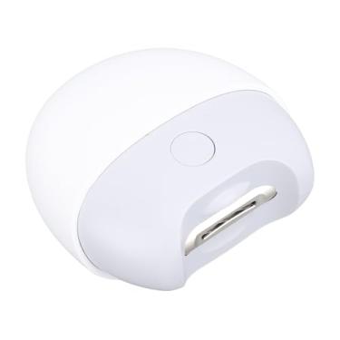 Imagem de Yosoo Cortador de Unhas Elétrico para Adultos Com 2 Níveis de Velocidade, Indicador de Luz LED para Idosos (Branca)