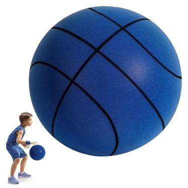 Imagem de 2024 Nova Bola de Basquete Espuma Silenciosa Leve Baixo Ruído Bolas Esportivas Sem Revestimento Alta Densidade Treinamento Indoor para Atividades