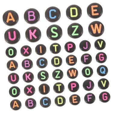 Imagem de Miçangas de letras minúsculas para contas do alfabeto acessório DIY